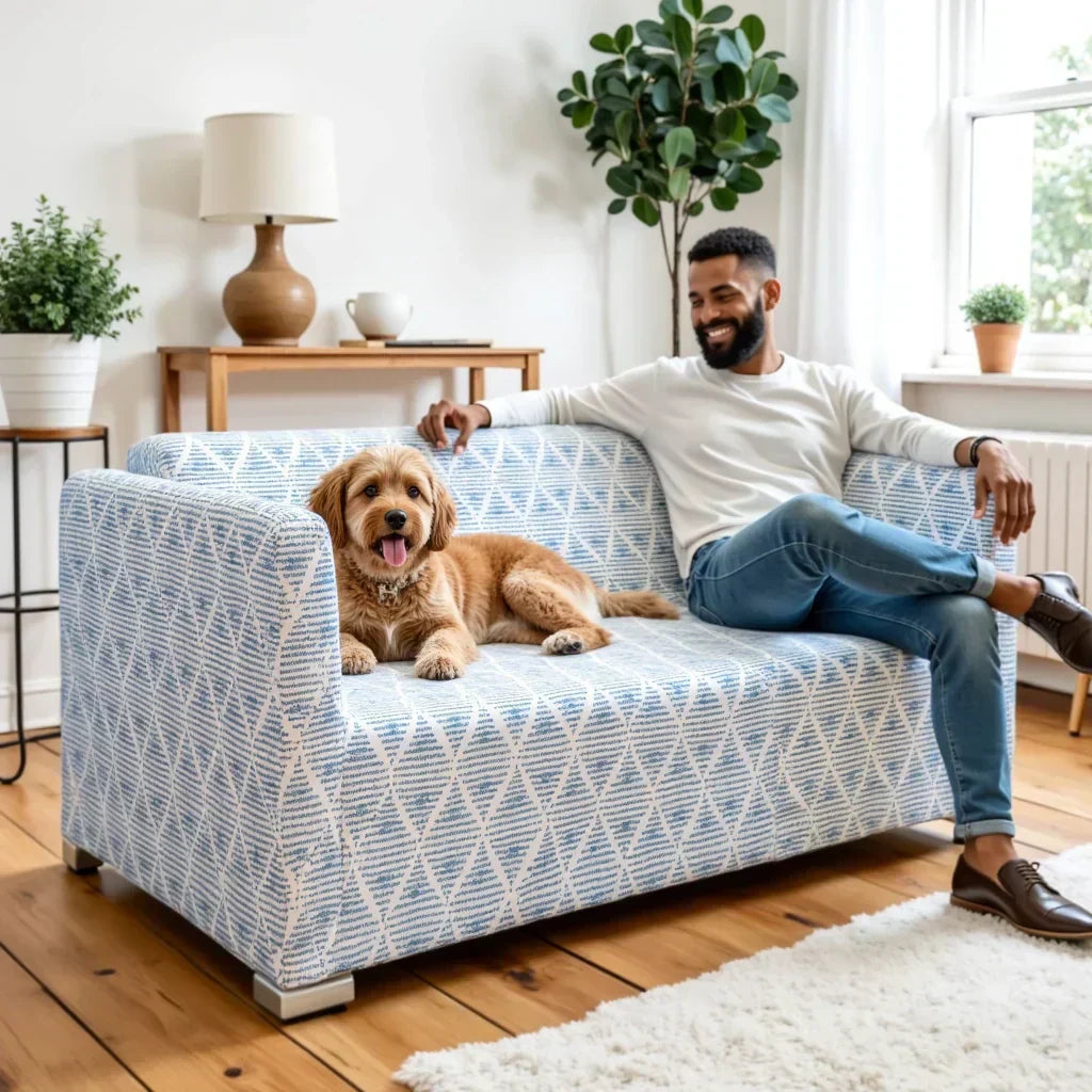 Why Pet Parents Love Our Custom IKEA Slipcovers for Dog-Friendly Homes
